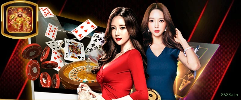 Roleta e blackjack 8633win